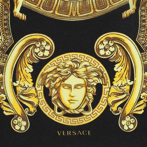 black and gold versace|versace logo greek mythology.